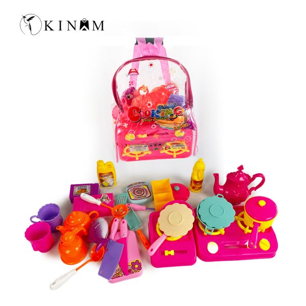Toy kitchen set for kids fun play