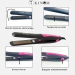 Kemei KM-328 hair straightener multi side view swivel cord