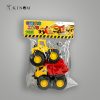 excavator and truck toy set for kids construction play