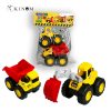 construction digger and truck toy set for toddlers