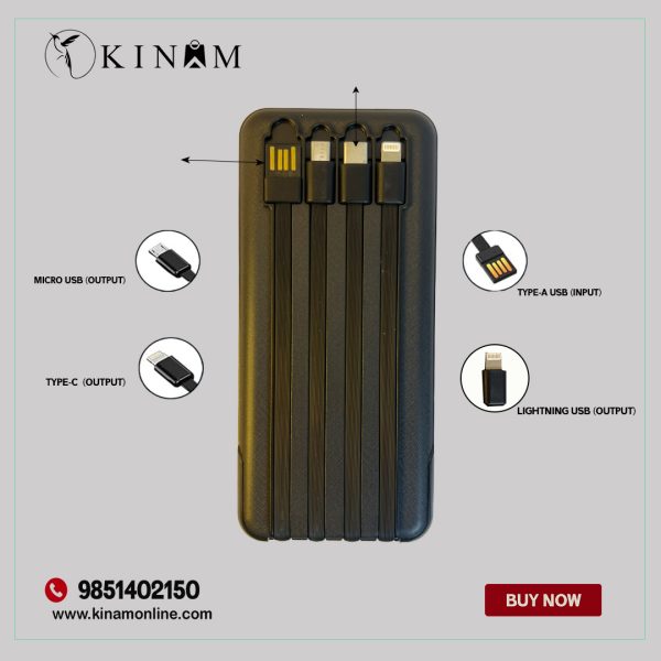 Mypower M24 10000mAh power bank dual USB output fast charging Nepal